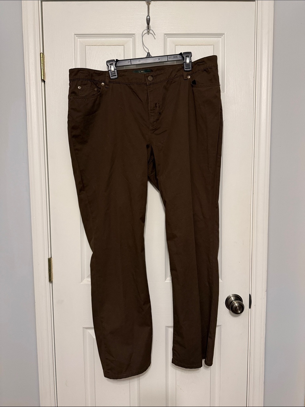 Ralph Lauren Jeans Co. Brown Lightweight Cotton Pants